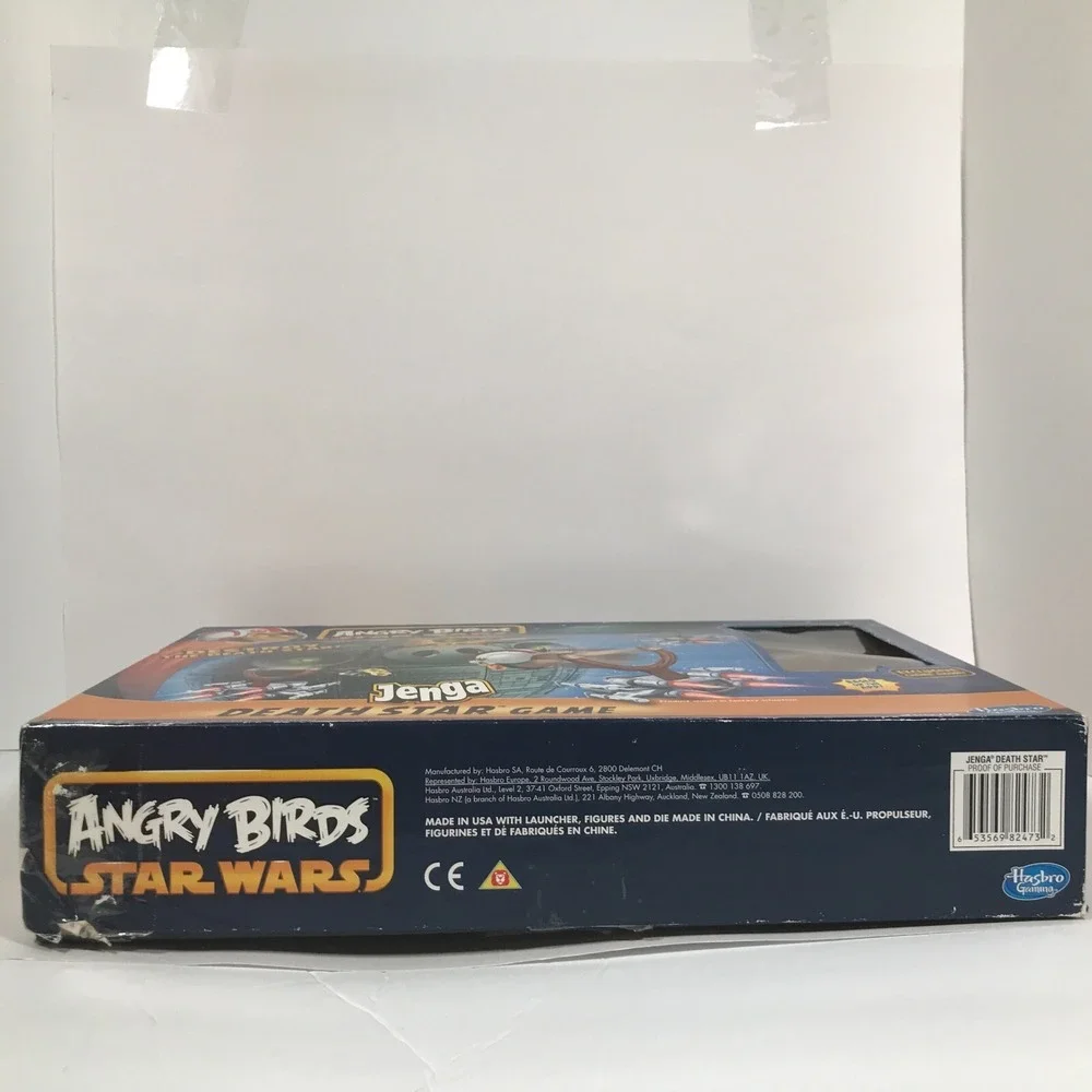 Hasbro Angry Birds Star Wars Jenga‎ Death Star Game A2845 w/ Exclusive Chewbacca